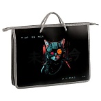Папка с ручками А4 ArtSpace «Warrior», пластик, на молнии, 40мм