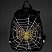 превью Ранец BRAUBERG PREMIUM, 2 отделения, с брелком, «Venomous spider», 3D панель, 38×29х16 см
