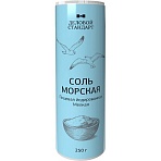 Соль пищевая морская натуральная мелкая йодированная, ПЭТ, 250г