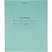 превью Тетрадь школьная А5 18л клетка скрепка 65г зеленая 15шт/уп 12296