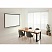 превью Экран Cactus Wallscreen CS-PSW-127X127, 127×127 см, 1:1, настенно-потолочный, белый