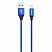 превью Кабель USB PERO DC-02 8-pin Lightning, 2А, 1м, синий