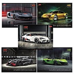 Альбом для рисования А4 48 л., скоба, обложка картон, HATBER, 205×290 мм, «АвтоЛюкс», 062540