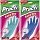 Перчатки резиновые Paclan «Practi Extra Dry», р. S, цвет микс, пакет с европодвесом