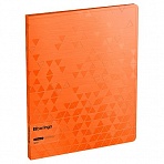 Папка c зажимом Berlingo «Neon», 17мм, 1000мкм, оранжевый неон, D-кольца, с внутр. карманом