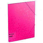 Папка на резинке Berlingo «Neon» А4, 600мкм, розовый неон