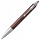 Ручка шариковая PARKER «IM Premium Brown CT», корпус коричневый с гравировкой, хромированные детали, синяя