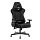 Кресло игровое Бюрократ VIKING 6 KNIGHT B FABRIC, ML, ткань черный/серый, топ-ган (до 180кг)