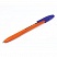 превью Ручка шариковая BRAUBERG «X-333 Orange», СИНЯЯ, корпус оранжевый, узел 0.7 мм, линия письма 0.35 мм