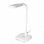 Светильник настольный SONNEN BR-819A, на подставке, светодиодный, 8 Вт, белый