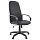 Кресло для руководителя Chairman 555 LUX черное (сетка/ткань, металл) 