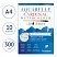 превью Альбом для акварели 10л., А4, на склейке Clairefontaine «Cardinal»,300г/м2, торшон, холод. пресс., хлоп