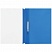 превью Папка-скоросшиватель пластик. перф. OfficeSpace, А4, 120мкм, синяя с прозр. верхом
