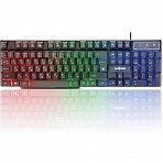 Клавиатура проводная игровая DEFENDER Mayhem GK-360DL, USB, 104 клавиши, с подсветкой, черная