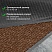 превью Коврик входной ворсовый влаго-грязезащитный ЛАЙМА/ЛЮБАША, 60×90 см, ребристый, толщина 7 мм, коричневый