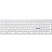превью Клавиатура A4Tech Fstyler FX50 белый USB slim Multimedia (FX50 WHITE)