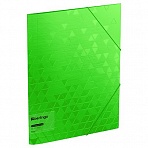 Папка на резинке Berlingo «Neon» А4, 600мкм, зеленый неон