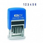 Мини - нумератор Colop S126 (6-ти разрядный, высота шрифта 3,8мм)