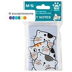 Стикеры с клеевым краем M&G So Many Cats, 76×51мм, 100 л, в ассорт