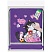 превью Мешок для обуви BRAUBERG KIDS, с петлей, светоотражающая полоса, 46×36 см, Sweet cheeks