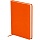 Ежедневник недатир. A5, 136л., кожзам, OfficeSpace «Winner», оранжевый