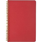 Бизнес-тетрадь А5 60л клет BrunoVisconti PRAGMATIC красн, греб 7-60-1255/05