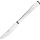 Нож столовый 'Профиль';сталь нерж. ;, L=231/100, B=5мм;металлич. 12шт/уп