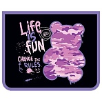 Папка для тетрадей 1 отделение, А5, ArtSpace «Have Fun», пластик, на молнии