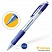 превью Ручка шариковая автоматическая Crown «CEO Ball» синяя, 0.7мм, грип