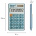 превью Калькулятор карманный BRAUBERG CX-102C-BL (76×126 мм)12 разрядовдвойное питаниеГОЛУБОЙ272649