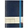 Ежедневник недатированный Megapolis soft (синий, А5, 144х212мм, 136л)