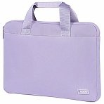 Сумка портфель HEIKKI ULTRA (ХЕЙКИ) с отделением для ноутбука 15.6", Lavender, лавандовая, 28×39х3 см