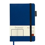 Блокнот А5 80л Bruno Visconti CITYFLEX на резинке синий 3-699/01