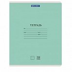 Тетради 18 л. КОМПЛЕКТ 20 шт. BRAUBERG КЛАССИКА NEW, линия, обложка картон, ЗЕЛЕНАЯ