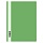 Папка с пружинным cкоросшивателем OfficeSpace, 14мм, 450мкм, зеленая
