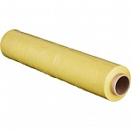Стрейч-пленка для ручной упаковки 190 м x 50 см x 23 мкм желтая вес 2 кг (престретч 180%)