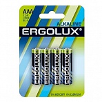 Батарейки Ergolux AAA (4 штуки в упаковке)