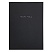 превью Тетрадь на кольцах БОЛЬШАЯ А4, 215×305 мм, 100 л., твердый картон, клетка, BRAUBERG, «Minimal black»