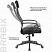 превью Кресло офисное BRABIX PREMIUM «Stalker EX-608 PL», ткань-сетка/кожзам, черное, 532090