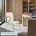 превью Стул офисный Easy Chair Честер бежевый (искусственная кожа, металл)