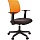 Кресло для персонала Easy Chair 321 PTW оранжевое/черное (сетка/ткань/пластик)