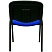 превью Стул офисный Easy Chair Изо/Iso синий (ткань, металл) (18542)