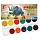 Краски акварельные ЛУЧ «Zoo», 14 цветов, медовые, без кисти, картонная коробка