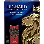 Чай Richard Royal English Breakfast, черный, в пакетиках 2гx100шт