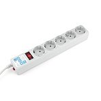 Сетевой фильтр Power Cube B 1.9 м 5 розеток (серый) 10А/2.2кВт(SPG-B-6)