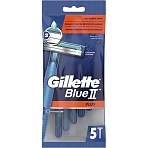Бритва одноразовая Gillette Blue II Plus 5шт