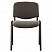 превью Стул для персонала и посетителей «ISO», черный каркас, ткань серая