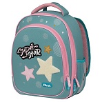 Ранец Först F-Light «Super star» 36×27×15см, 2 отделения, 2 кармана, анатомическая спинка