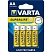 превью Батарейка Varta ENERGY LR6 AA 4шт/бл Alkaline 1.5V (4106) (4106213414)