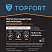 превью Перчатки КЩС нитриловые TOPFORT Профхим Нит синие (размер 8, M)